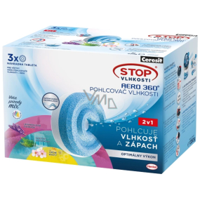 Ceresit Stop vlhkosti Aero 360° odvlhčovač náhradní náplň 3 x 450 g