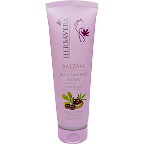 Herbavera balzám na unavené nohy, 120 ml