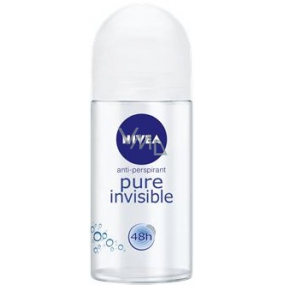 Nivea Pure Invisible kuličkový antiperspirant deodorant roll-on pro ženy 50 ml