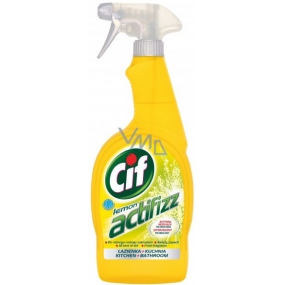 Cif Actifizz Citron kuchyň + koupelna sprej 750 ml