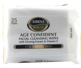 Athena Beauté Mature Skin Odličovací vlhčené ubrousky 25 kusů