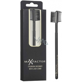 Max Factor Eyebrow Groomer štětec, kartáček na obočí s hřebínkem na řasy 1 kus