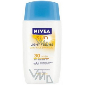 Nivea Sun Light Feeling SPF30 lehký pleťový krém na opalování­ 50 ml