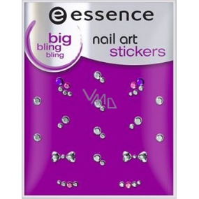 Essence Nail Art Sticker nálepky na nehty 10 Big Bling Bling 1 aršík