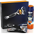 Gillette Fusion ProGlide Flexball Power holicí strojek + cestovní pouzdro + Fusion Proglide Sensitive Active Sport gel na holení 170 ml, kosmetická sada pro muže