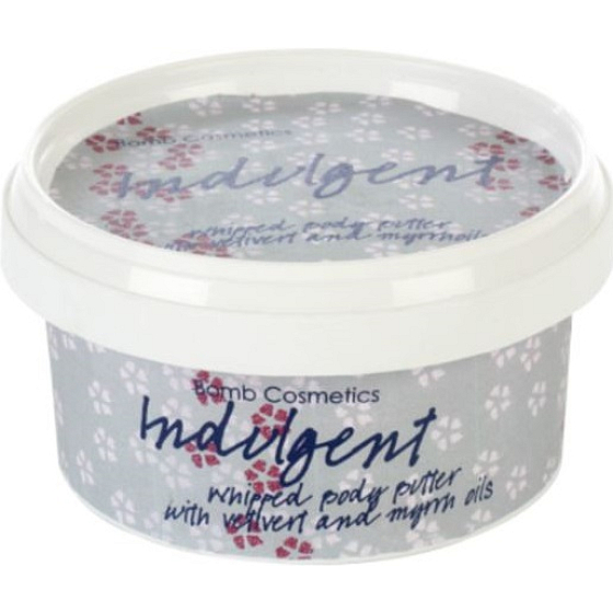 Bomb Cosmetics Indulgent Whipped Přírodní bohatě šlehané tělové máslo ručně vyrobeno 210 ml