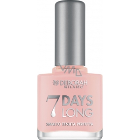 Deborah Milano 7 Days Long Nail Enamel lak na nehty 864 Nude Pink 11 ml