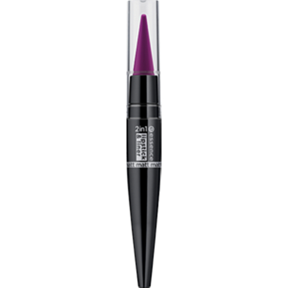 Essence Matt Lipstick & Liner 2v1 rtěnka & tužka na rty 04 Pink Points 1,5 g