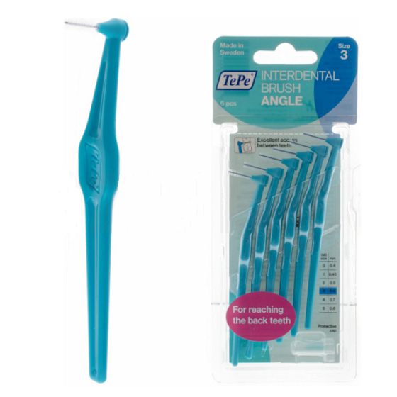 Tepe Angle Mezizubní kartáčky 0,6 mm modrý 6 kusů
