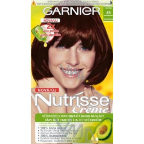 Garnier Nutrísse Créme barva na vlasy 45 Kaštan