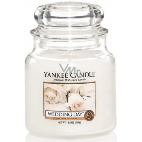 Yankee Candle Wedding Day - Svatební den vonná svíčka Classic střední sklo 411 g