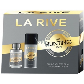 La Rive The Hunting Man toaletní voda 75 ml + deodorant sprej 150 ml, dárková sada