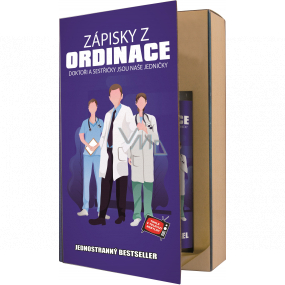 Bohemia Gifts Doktor sprchový gel 200 ml + šampon na vlasy 200 ml, kniha kosmetická sada