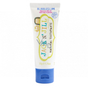 Jack N Jill BIO Bubblegum přírodní zubní pasta pro děti 50 g