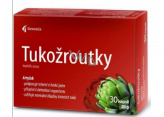 Noventis Tukožroutky pro snížení hladiny cholesterolu kapsle 30 kusů 20 g