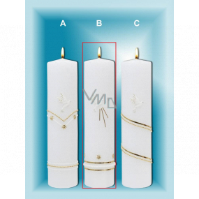 Lima Kostelní křestní svíčka č. 1026 Typ B 50 x 210 mm 1 kus