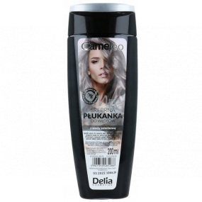 Delia Cosmetics Cameleo přeliv na vlasy Stříbrný 200 ml