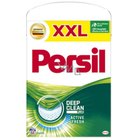 Persil Deep Clean Regular Active Fresh prací prášek na bílé prádlo 52 dávek 3,38 kg