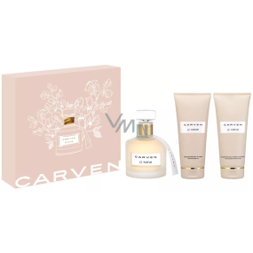Carven Le Parfum parfémovaná voda 100 ml + tělové mléko 100 ml + sprchový gel 100 ml, dárková sada pro ženy