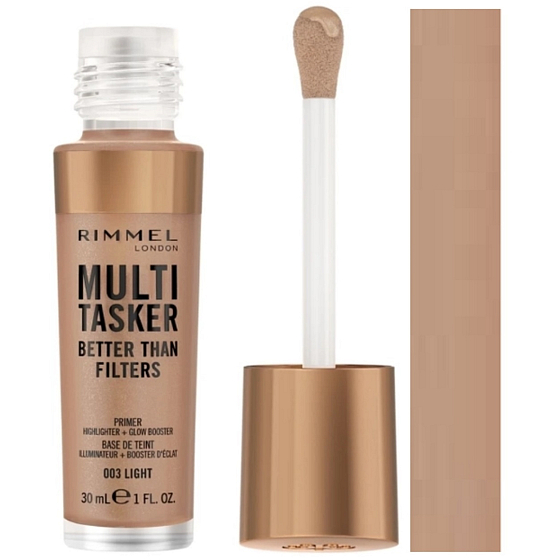 Rimmel London Multi-Tasker Better Than Filters 3v1 dlouhotrvající tónující make-up 003 Light 30 ml