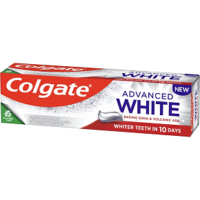 Colgate Advanced White Baking Soda & Volcanic Ash zubní pasta 75 ml