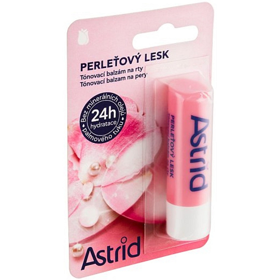 Astrid Perleťový lesk tónovací balzám na rty 4,8 g