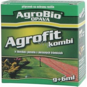 AgroBio Agrofit Kombi k likvidaci plevelů v okrasných trávnících 9+6 ml