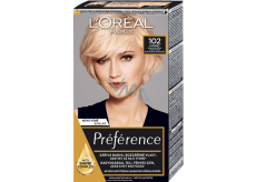 Loreal Paris Préférence Féria barva na vlasy 102 velmi velmi světlá blond duhová