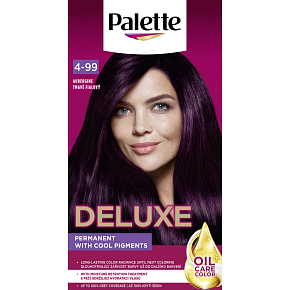 Palette Deluxe barva na vlasy Tmavě fialový 4-99, 50 ml