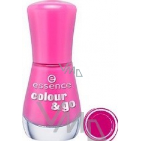 Essence Colour & Go lak na nehty 108 Ultimate Pink 8 ml