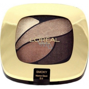 Loreal Paris Color Riche Les Ombres oční stíny E4 Marron Glacé 2,5 g