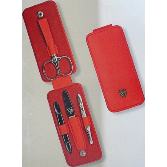 Kellermann 3 Swords Luxusní manikúra 4 dílná red 7414 P N