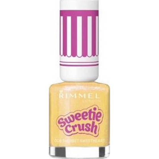 Rimmel London Sweetie Crush Nail Effect lak na nehty 008 Sherbet Sweetheart 8 ml