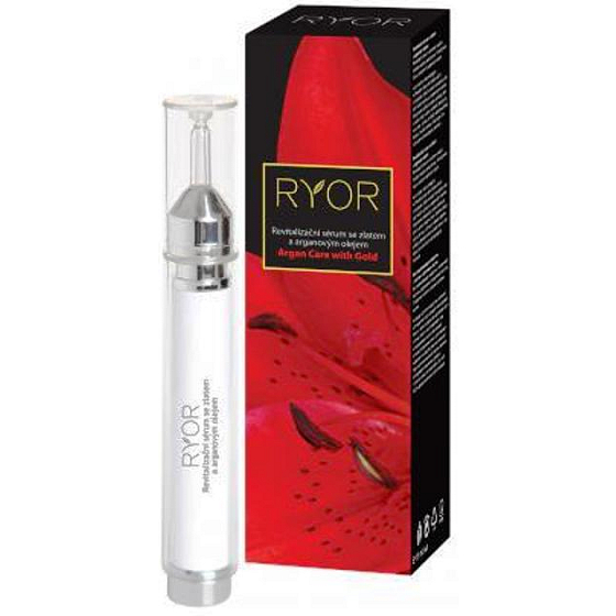 Ryor Argan Care with Gold se zlatem a arganovým olejem Revitalizační sérum 15 ml