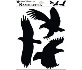 Samolepka siluety ptáci 42 x 30 cm č.1