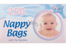 Baby 4My sáčky na použité dětské pleny s vůní 250 kusů