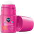 Nivea Sun Kids OF 50+ růžové barevné mléko na opalování v kuličce pro děti 50 ml