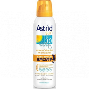 Astrid Sun Easy Sport OF30 hydratační mléko na opalování sprej 150 ml