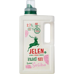 Jelen prací gel Šeřík univerzální, 60 praní, 2,7 l Jelen prací gel Šeřík univerzální, 60 praní, 2,7 l