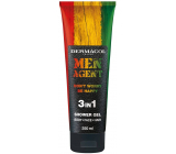 Dermacol Men Agent 3v1 Don't Worry Be Happy sprchový gel na tělo, obličej a vlasy 250 ml