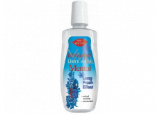 Bione Cosmetics Dentamint Menthol Long Fresh Effect ústní voda modrá 500 ml