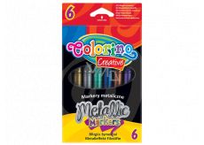 Colorino Popisovače metalické 6 barev