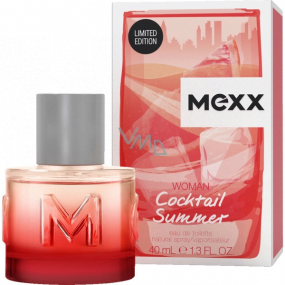 Mexx Cocktail Summer Woman toaletní voda pro ženy 40 ml