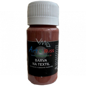 Art e Miss Barva na tmavý textil 24 Hnědá 40 g