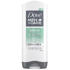 Dove Men + Care Sensitive sprchový gel pro citlivou pokožku pro muže 250 ml