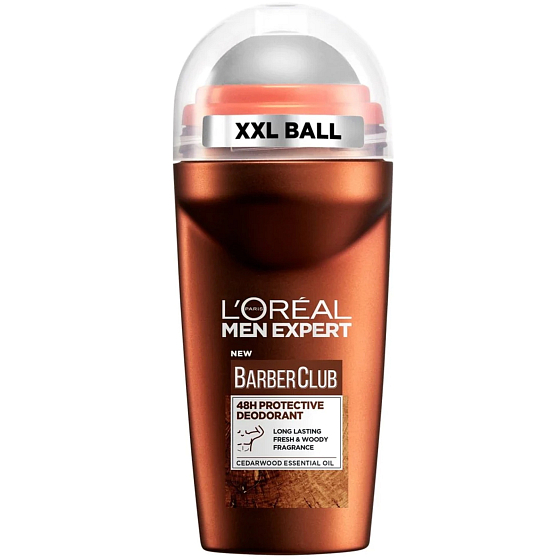 Loreal Paris Men Expert Barber Club deodorant roll-on pro muže 50 ml