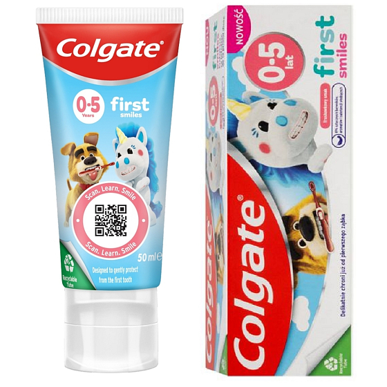 Colgate Kids First smiles 0 - 5 let zubní pasta pro děti 50 ml