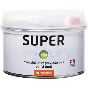 Polykar Super dvousložkový polyesterový plnící tmel, 2 kg Polykar Super dvousložkový polyesterový plnící tmel, 2 kg