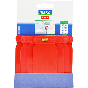 Mako japonské špachtle, PVC, 4 ks