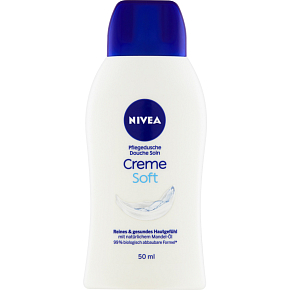 Nivea Creme Soft Pečující sprchový gel, 50 ml Nivea Creme Soft Pečující sprchový gel, 50 ml